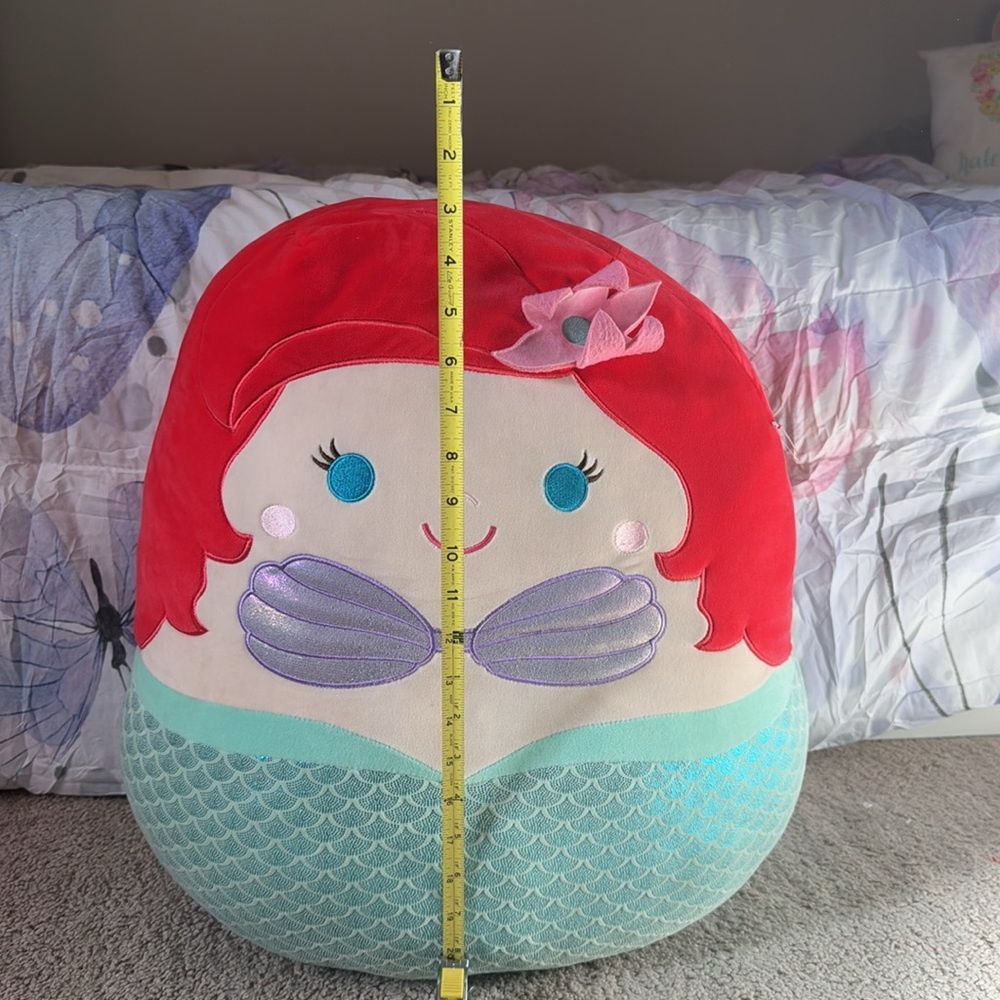 Disney Squishmallow|Little Mermaid Ariel - Picture 5 of 9